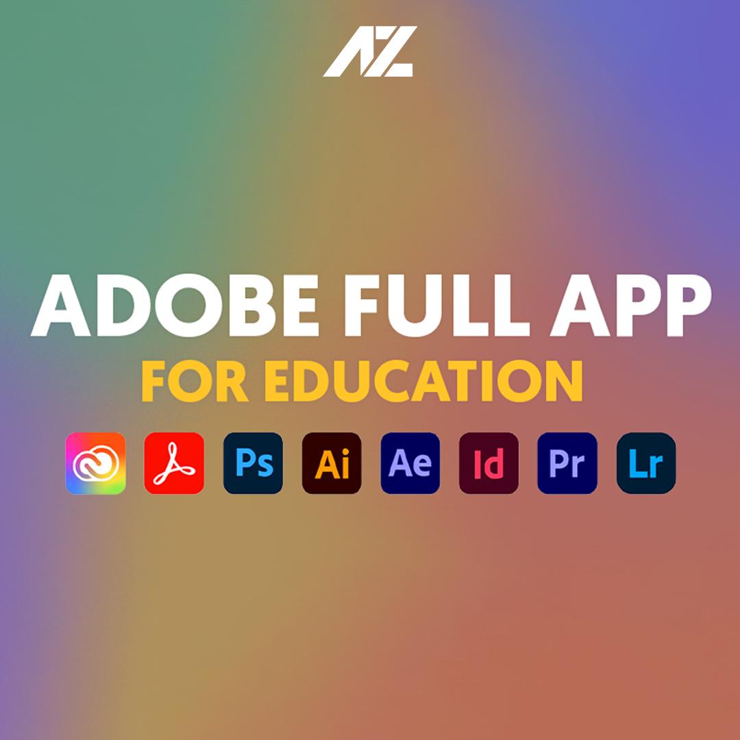 Adobe All Apps 80GB Cloud | Gói Education