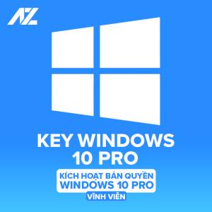 Key Windows 10 Pro - Kích hoạt bản quyền Windows 10 Pro, trải nghiệm mượt mà, an toàn tuyệt đối