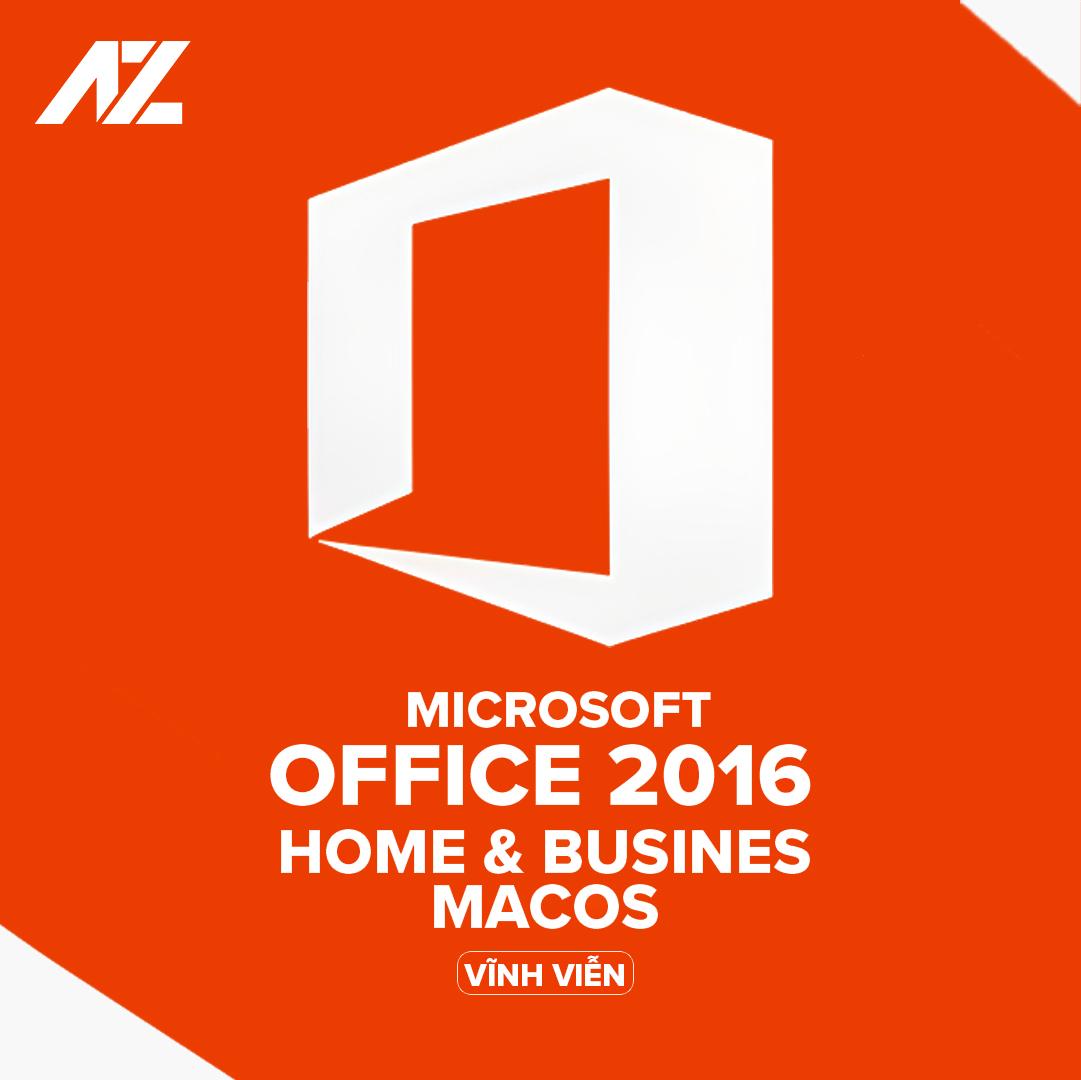 Office 2016 Home & Business for Mac - Nâng tầm hiệu quả công việc trên máy Mac